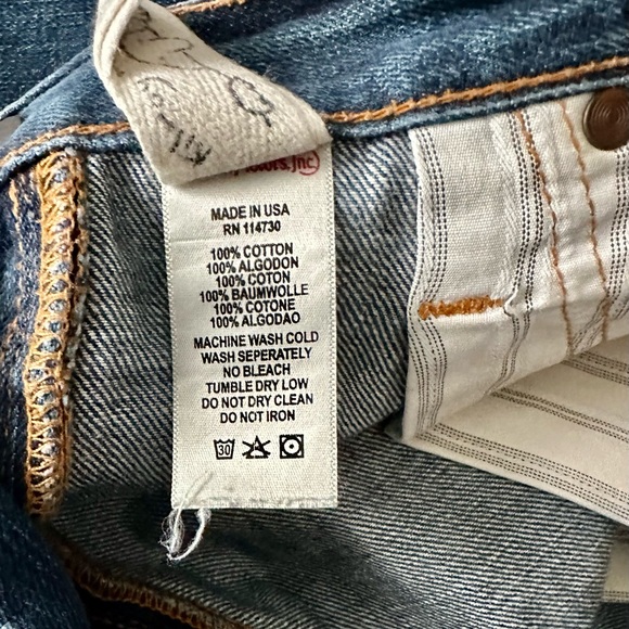 Los Angeles Denim Co. Medium Blue Selvage Jeans - Picture 12 of 12